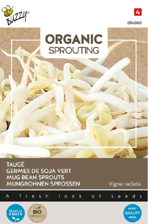 Organic Sprouting Bean Sprouts