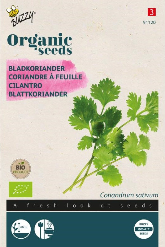 Biologische Koriander (bladkoriander)