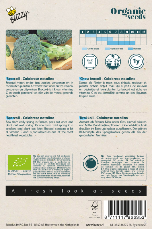 Biologische Broccoli