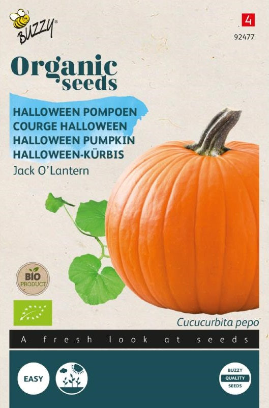 Organic Pumpkin (Jack O'Lantern)