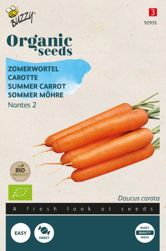 Organic Summer Carrots