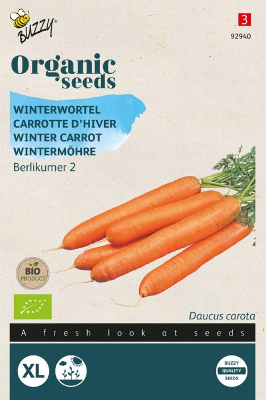 Organic Winter Carrots