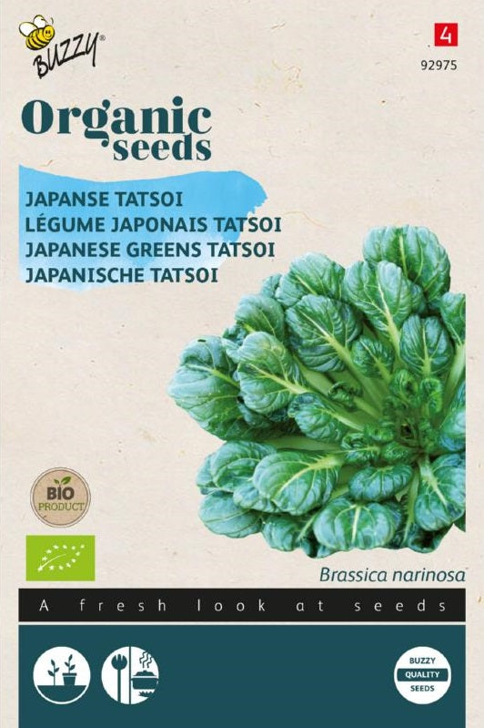 Organic Japanese Tatsoi