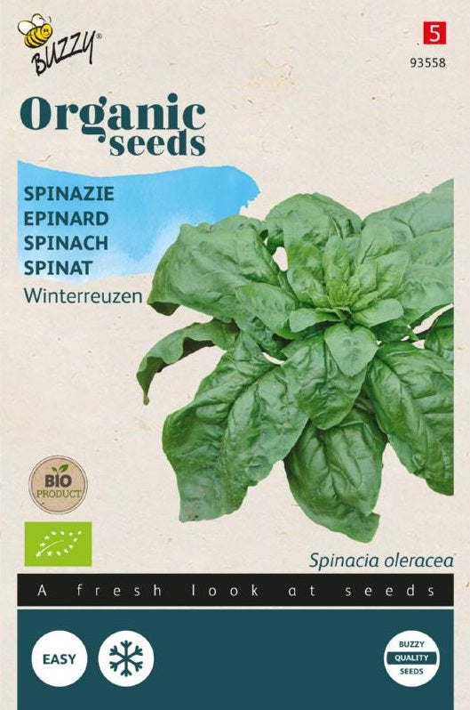 Organic Spinach Winter Giants