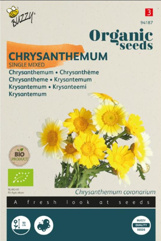 Biologische Chrysanthemum Gemengd