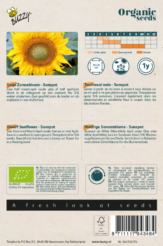 Organic Low Sunflower