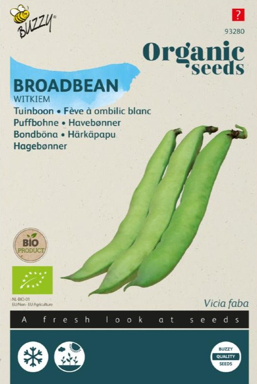 Organic Broad Beans White Germ